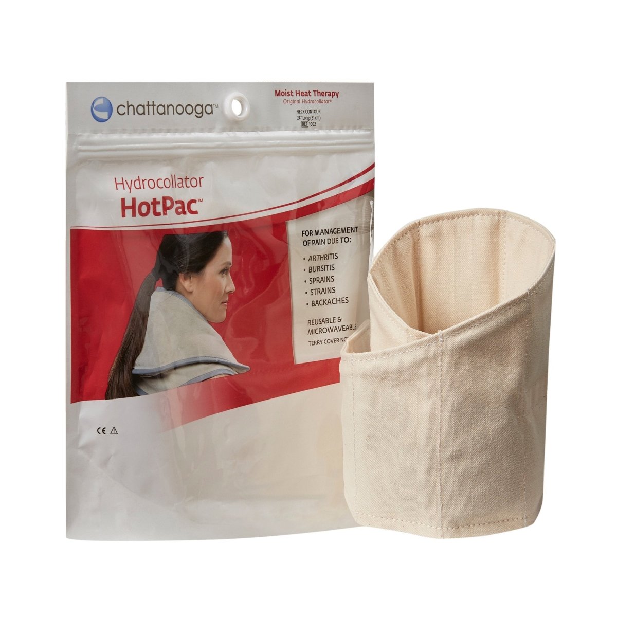 Hydrocollator HotPac Moist Heat Pad, Neck Contour - 30800_EA - 1 Hydrocollator HotPac Moist Heat Pad, Neck Contour - 30800_EA - 1