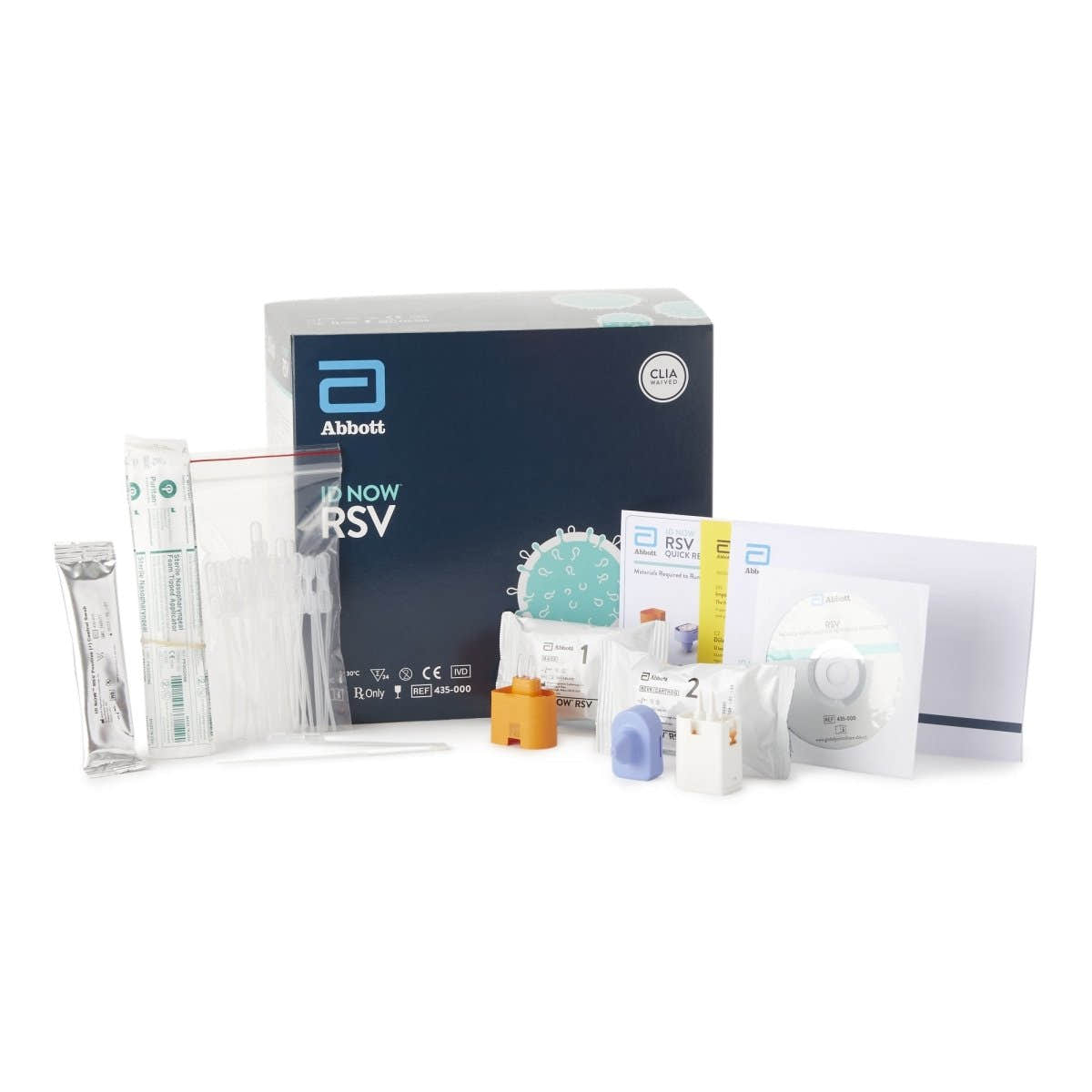 Id Now Respiratory Syncytial Virus (RSV) Molecular Diagnostic Respiratory Test Kit - 1038861_KT - 1 Id Now Respiratory Syncytial Virus (RSV) Molecular Diagnostic Respiratory Test Kit - 1038861_KT - 1