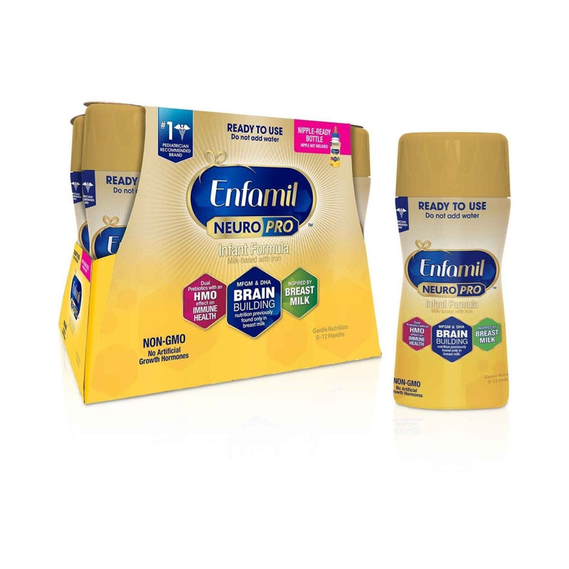 Infant Formula Enfamil NeuroPro 8 oz. Bottle Ready to Use - 1201019_CS - 1 Infant Formula Enfamil NeuroPro 8 oz. Bottle Ready to Use - 1201019_CS - 1