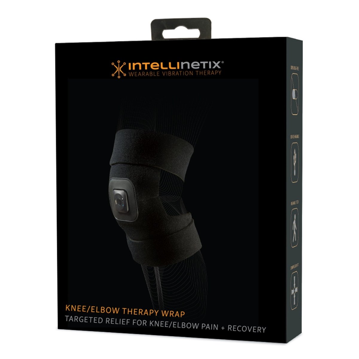Intellinetix Knee/Elbow Vibration Therapy Wrap - 1128958_EA - 1 Intellinetix Knee/Elbow Vibration Therapy Wrap - 1128958_EA - 1