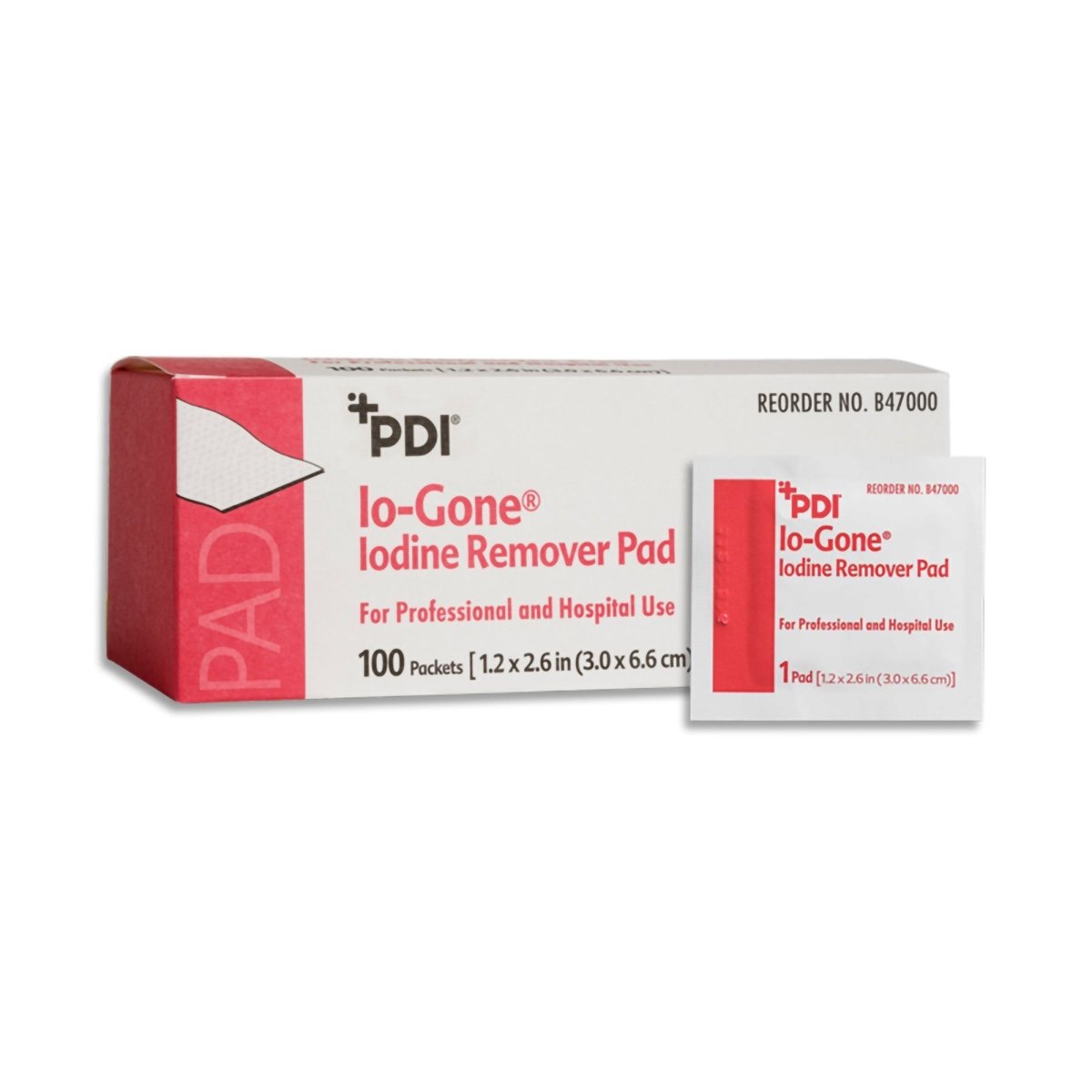 Io Gone Iodine Removal Wipe - 133060_BX - 1 Io Gone Iodine Removal Wipe - 133060_BX - 1