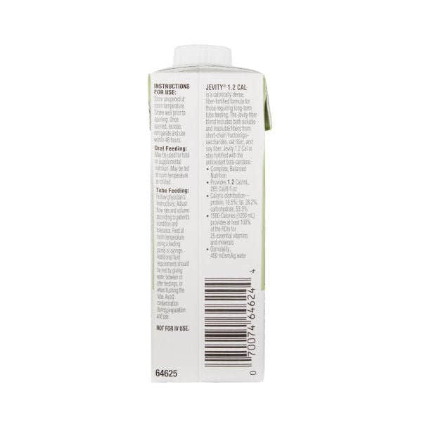 Jevity 1.2 w/fiber Nutritional Drink 8 oz. Carton - 1048205_EA - 1 Jevity 1.2 w/fiber Nutritional Drink 8 oz. Carton - 1048205_EA - 2