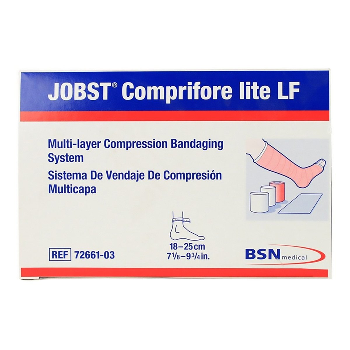 Jobst Comprifore Lite LF No Closure 3 Layer Compression Bandage System - 785779_KT - 1 Jobst Comprifore Lite LF No Closure 3 Layer Compression Bandage System - 785779_KT - 1