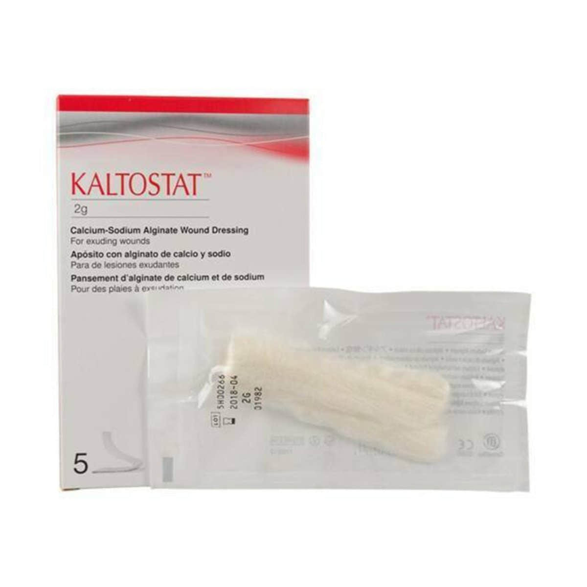 Kaltostat Calcium Alginate Dressing, 2 Gram - 192149_CT - 1 Kaltostat Calcium Alginate Dressing, 2 Gram - 192149_CT - 1