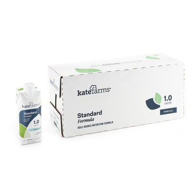 Kate Farms Standard 1.0 Oral Supplement / Tube Feeding Formula, Chocolate Flavor, 11 oz. Carton - 1053182_EA - 2 Kate Farms Standard 1.0 Oral Supplement / Tube Feeding Formula, Chocolate Flavor, 11 oz. Carton - 1053182_EA - 2