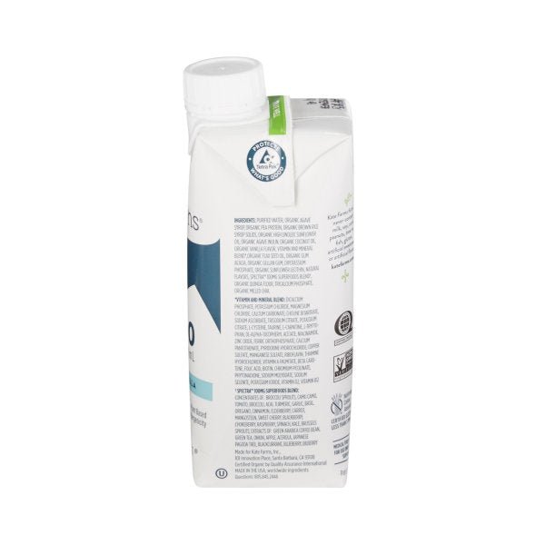 Kate Farms Standard 1.0 Oral Supplement / Tube Feeding Formula, Vanilla Flavor, 11 oz. Carton - 1053181_EA - 2 Kate Farms Standard 1.0 Oral Supplement / Tube Feeding Formula, Vanilla Flavor, 11 oz. Carton - 1053181_EA - 2