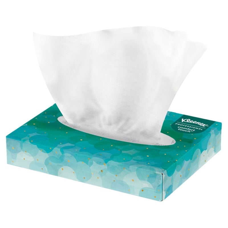 Kleenex Junior Facial Tissue, 2-Ply, Flat Box, White - 1058135_CS - 6 Kleenex Junior Facial Tissue, 2-Ply, Flat Box, White - 1058135_CS - 6