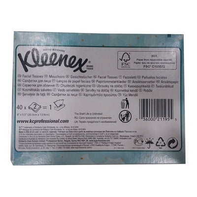 Kleenex Junior Facial Tissue, 2-Ply, Flat Box, White - 1058135_CS - 8 Kleenex Junior Facial Tissue, 2-Ply, Flat Box, White - 1058135_CS - 8