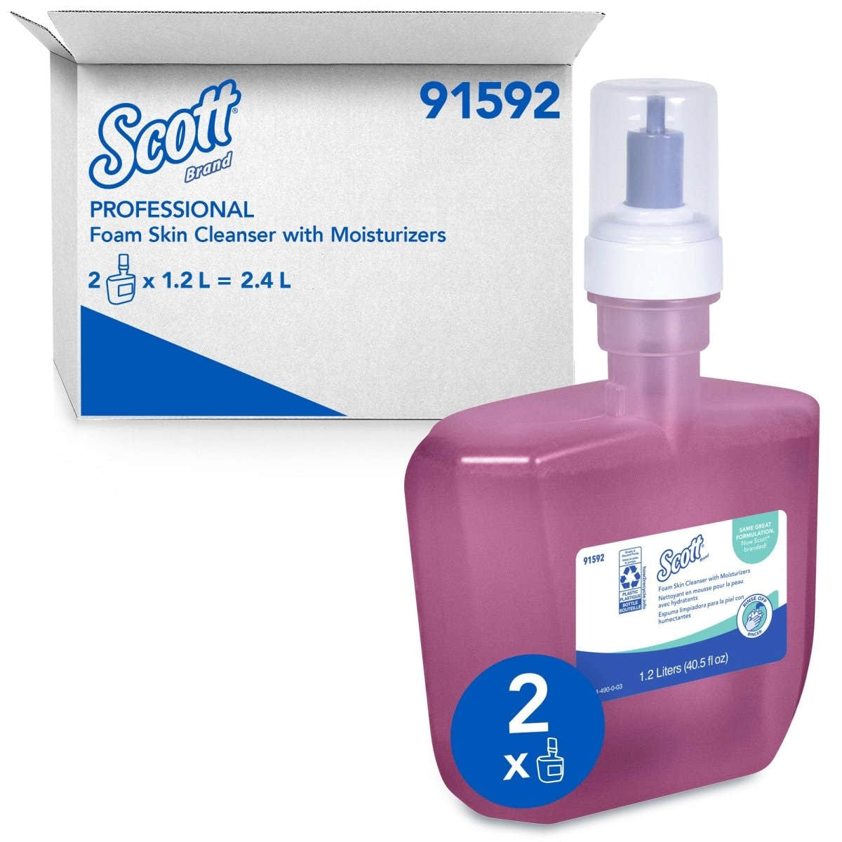 Kleenex Soap Dispenser Refill Bottle - 707751_CS - 1 Kleenex Soap Dispenser Refill Bottle - 762515_CS - 2