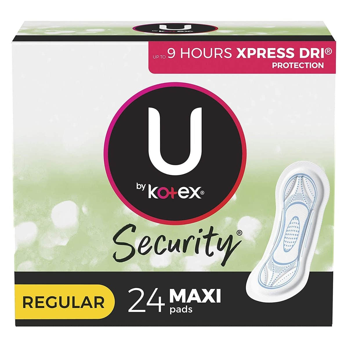 Kotex Security Maxi Feminine Pad - 1094706_BG - 1 Kotex Security Maxi Feminine Pad - 1094706_BG - 1
