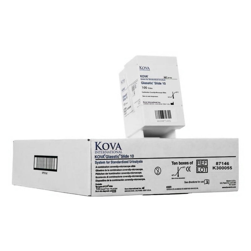 Kova Glasstic Disposable Microscope Slide For Urinalysis - 151908_PK - 1 Kova Glasstic Disposable Microscope Slide For Urinalysis - 151908_PK - 1