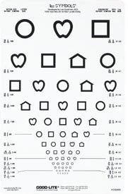 Lea Symbols Distance Vision Eye Chart - 550605_EA - 1 Lea Symbols Distance Vision Eye Chart - 550605_EA - 1