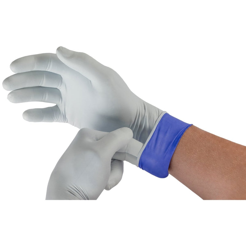 LifeStar EC Nitrile Extended Cuff Length Exam Glove, White / Blue - 1088186_BX - 1 LifeStar EC Nitrile Extended Cuff Length Exam Glove, White / Blue - 1088186_BX - 1