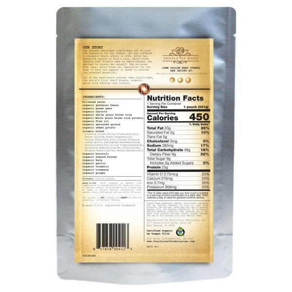 Liquid Hope Oral Supplement / Tube Feeding Formula, 12 oz. Pouch - 978981_EA - 2 Liquid Hope Oral Supplement / Tube Feeding Formula, 12 oz. Pouch - 978981_EA - 2