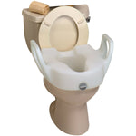 Lock-On Elevated Toilet Seat with Arms - 879826_EA - 1 Lock-On Elevated Toilet Seat with Arms - 879826_EA - 1