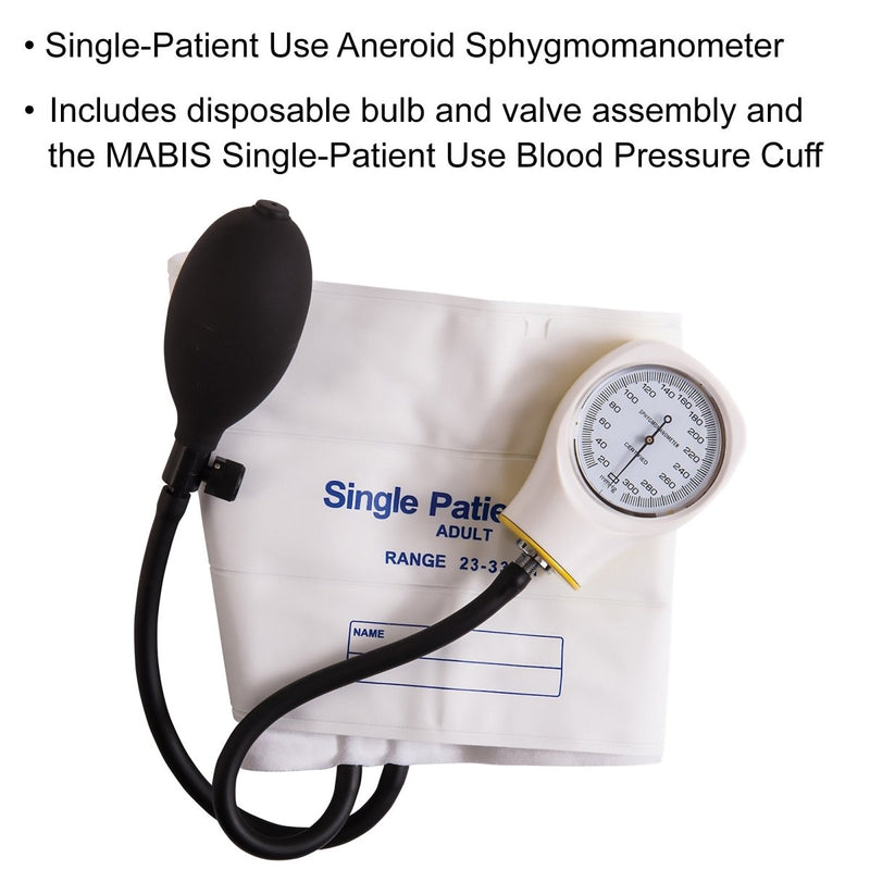 Mabis Aneroid Sphygmomanometer - 271414_BX - 13 Mabis Aneroid Sphygmomanometer - 271414_BX - 13