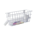 Mabis Walker Basket, For Use With Walkers, 16 in. L x 5.5 in. W x 7 in. H, Plastic - 1095354_EA - 1 Mabis Walker Basket, For Use With Walkers, 16 in. L x 5.5 in. W x 7 in. H, Plastic - 1095354_EA - 1