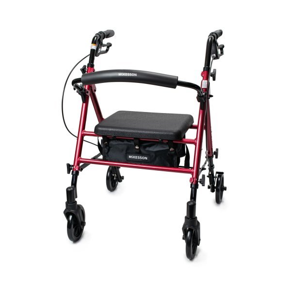 McKesson 4 Wheel Rollator - 1095248_EA - 1 McKesson 4 Wheel Rollator - 1095248_EA - 1