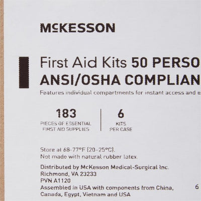 McKesson 50 Person First Aid Kit - 1066512_EA - 5 McKesson 50 Person First Aid Kit - 1066512_EA - 5