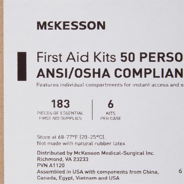 McKesson 50 Person First Aid Kit - 1066512_EA - 5 McKesson 50 Person First Aid Kit - 1066512_EA - 5