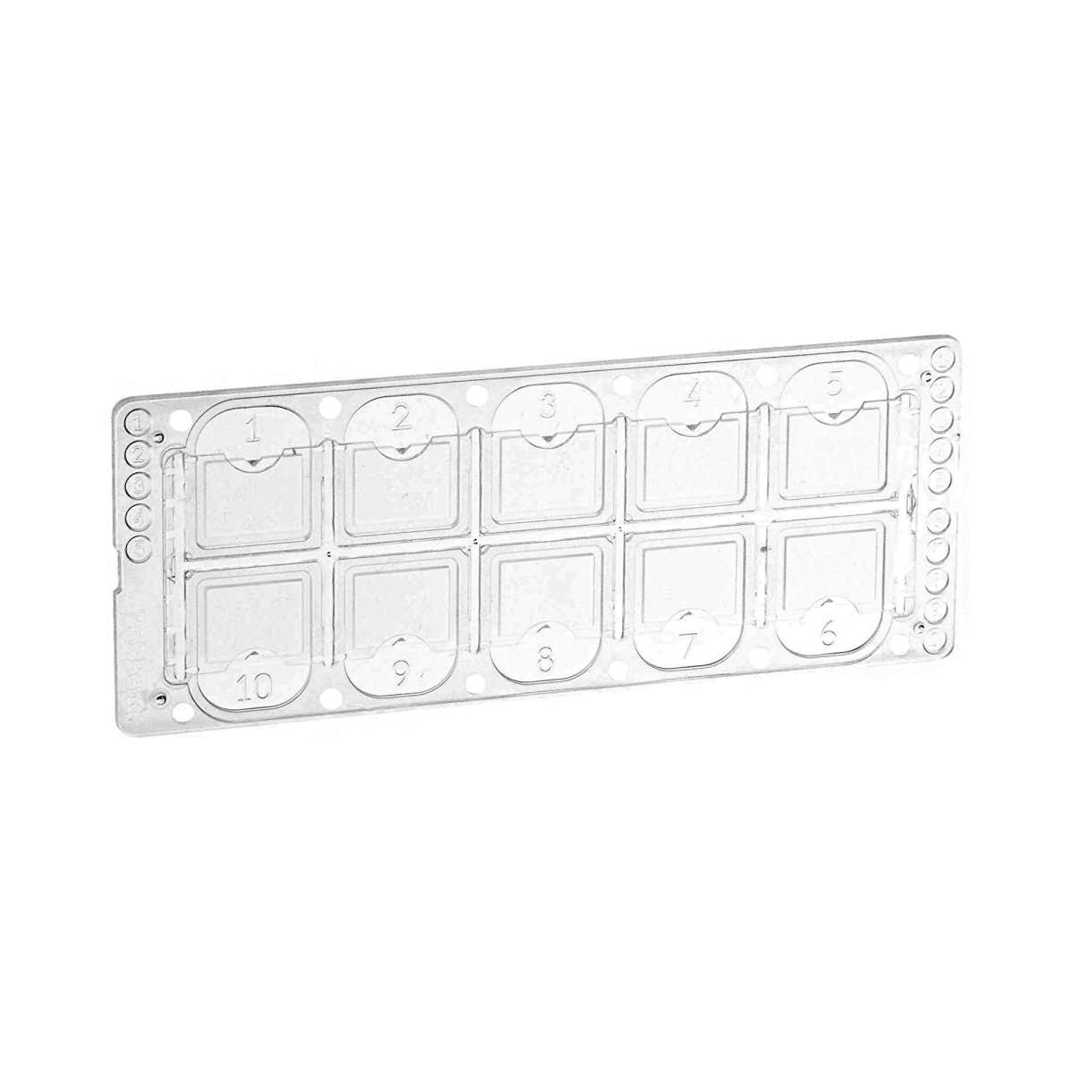 Mckesson Acrylic Microscope Precision Cell Slide - 1179435_BX - 1 Mckesson Acrylic Microscope Precision Cell Slide - 1179435_BX - 1