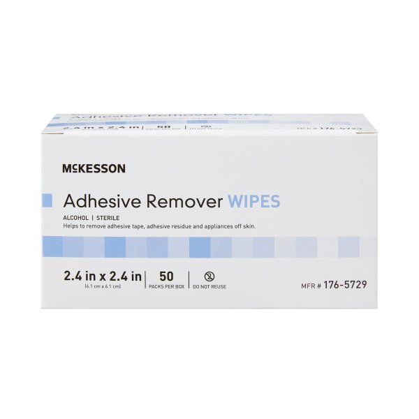 McKesson Adhesive Remover Wipes - 1088821_BX - 3 McKesson Adhesive Remover Wipes - 1088821_BX - 3