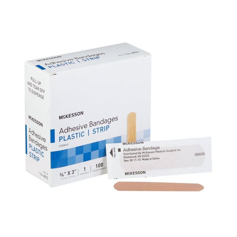 Mckesson Adhesive Strips - 464083_BX - 1 Mckesson Adhesive Strips - 464083_BX - 1