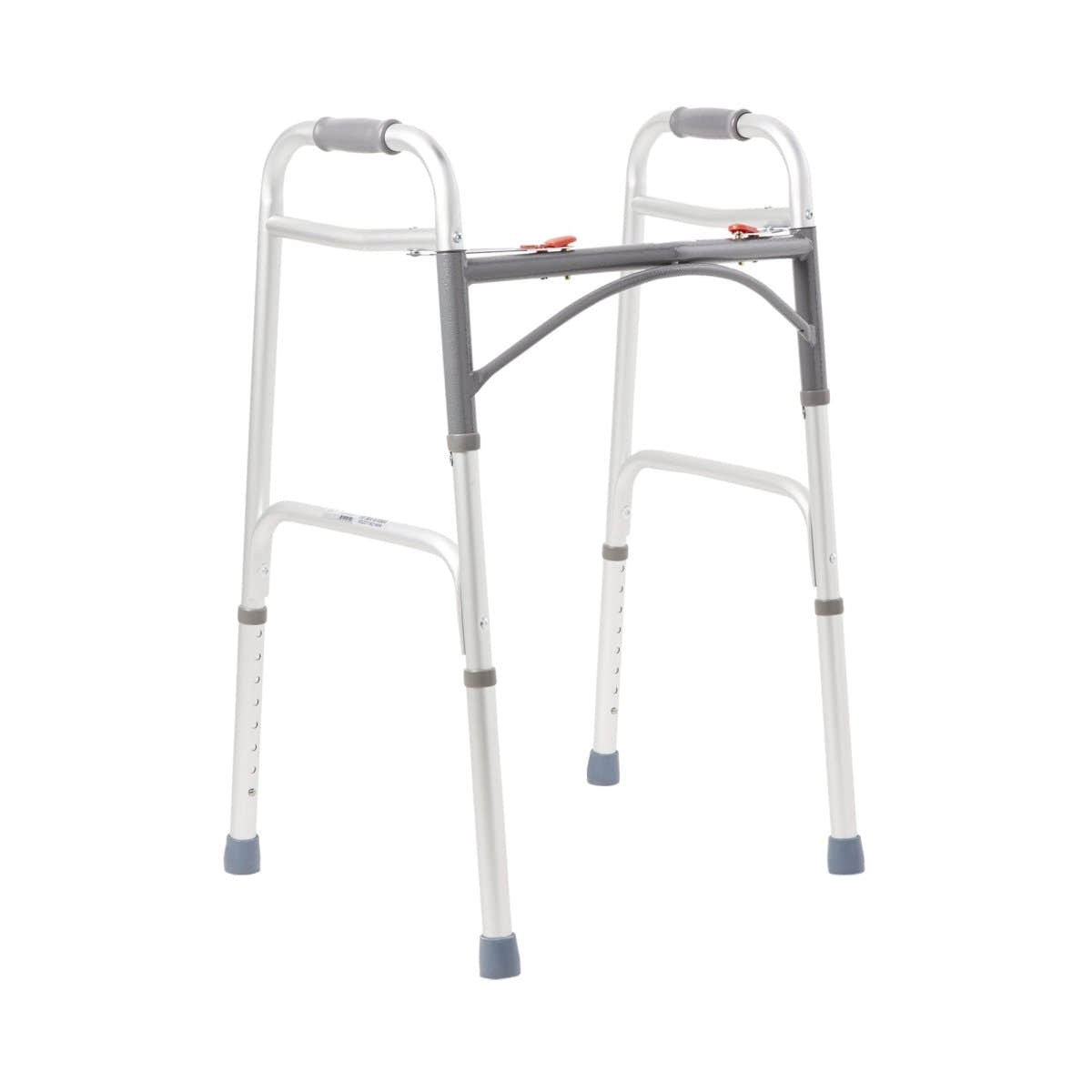 McKesson Adult Aluminum Folding Walker - 1088076_CS - 1 McKesson Adult Aluminum Folding Walker - 1088076_CS - 1