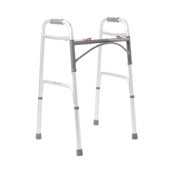 McKesson Adult Aluminum Folding Walker - 1088076_CS - 3 McKesson Adult Aluminum Folding Walker - 1088076_CS - 3
