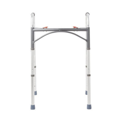 McKesson Adult Aluminum Folding Walker - 1088076_CS - 4 McKesson Adult Aluminum Folding Walker - 1088076_CS - 4