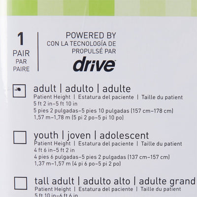 McKesson Adult Underarm Crutches - 1065294_PR - 8 McKesson Adult Underarm Crutches - 1065294_PR - 8