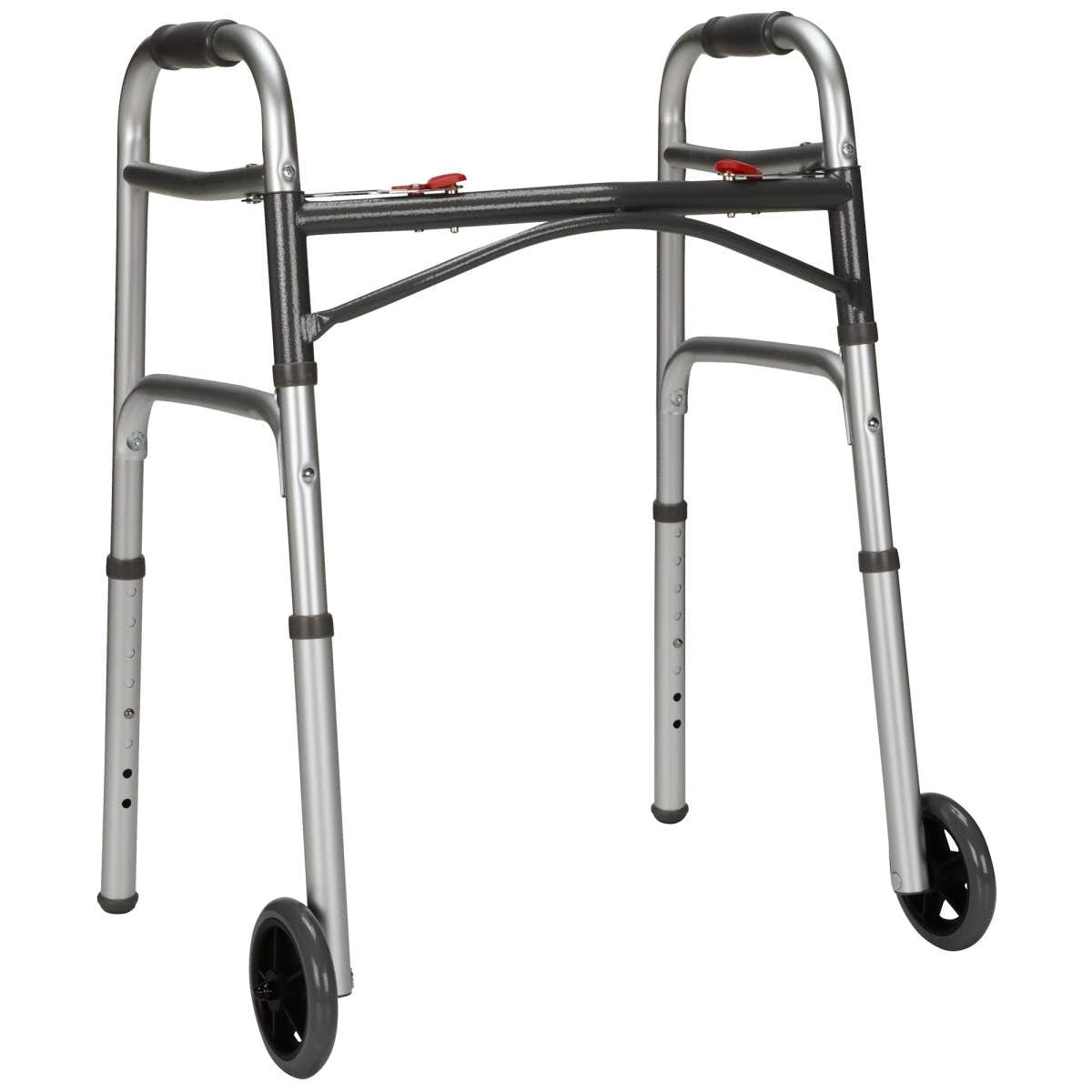 McKesson Aluminum Folding Walker, 25 – 32¼ Inch Height - 1088077_CS - 1 McKesson Aluminum Folding Walker, 25 – 32¼ Inch Height - 1088077_CS - 1