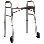 McKesson Aluminum Folding Walker, 25 – 32¼ Inch Height - 1088077_CS - 1 McKesson Aluminum Folding Walker, 25 – 32¼ Inch Height - 1088077_CS - 1