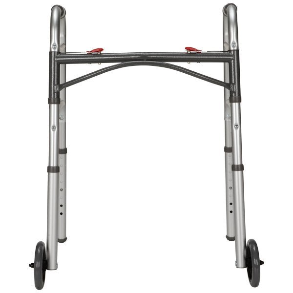 McKesson Aluminum Folding Walker, 25 – 32¼ Inch Height - 1088077_CS - 3 McKesson Aluminum Folding Walker, 25 – 32¼ Inch Height - 1088077_CS - 3