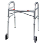 McKesson Aluminum Folding Walker, 25 – 32¼ Inch Height - 1088077_CS - 4 McKesson Aluminum Folding Walker, 25 – 32¼ Inch Height - 1088077_CS - 4
