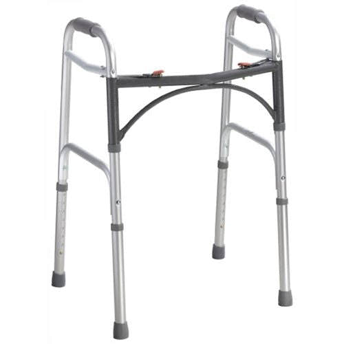 McKesson Aluminum Folding Walker, 32 – 39 Inch Height - 1128907_EA - 1 McKesson Aluminum Folding Walker, 32 – 39 Inch Height - 1128907_EA - 1