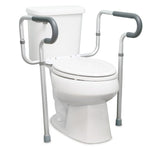McKesson Aluminum Toilet Safety Rail - 1103368_EA - 1 McKesson Aluminum Toilet Safety Rail - 1103368_EA - 1