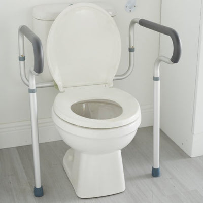 McKesson Aluminum Toilet Safety Rail - 1103368_EA - 2 McKesson Aluminum Toilet Safety Rail - 1103368_EA - 2