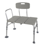 McKesson Aluminum Transfer Bench with Reversible Back - 1128904_EA - 8 McKesson Aluminum Transfer Bench with Reversible Back - 1128904_EA - 8