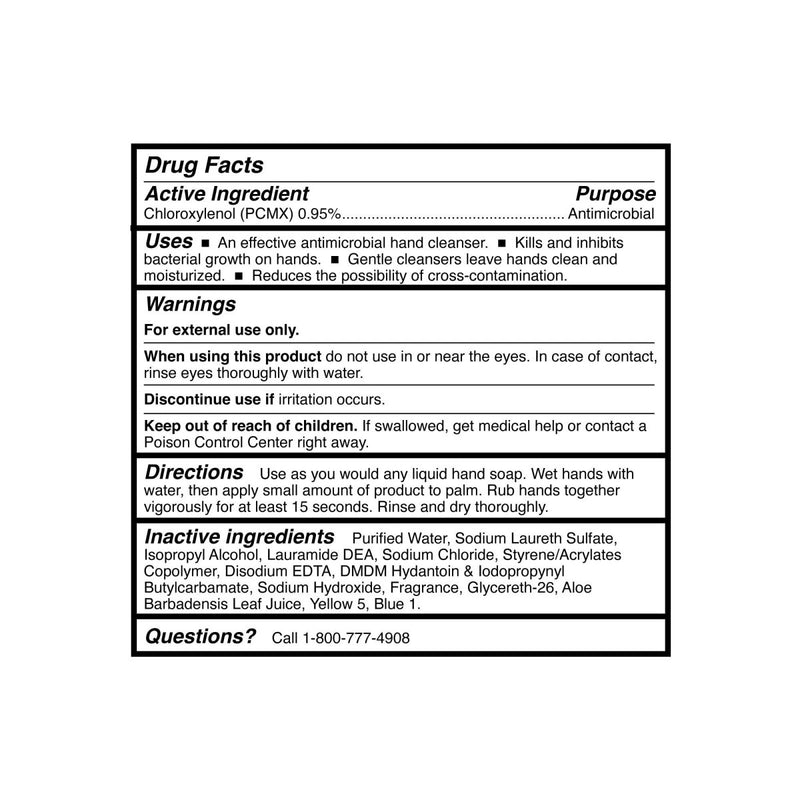 McKesson Antimicrobial Lotion Soap, Herbal Scent, 0.95% Strength - 937908_EA - 5 McKesson Antimicrobial Lotion Soap, Herbal Scent, 0.95% Strength - 937908_EA - 5