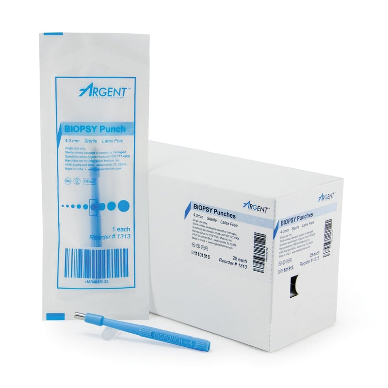 Mckesson Argent Disposable Biopsy Punches - 1175174_BX - 4 Mckesson Argent Disposable Biopsy Punches - 1175174_BX - 4