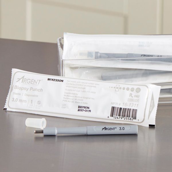 Mckesson Argent Disposable Biopsy Punches - 1175178_BX - 10 Mckesson Argent Disposable Biopsy Punches - 1175178_BX - 10