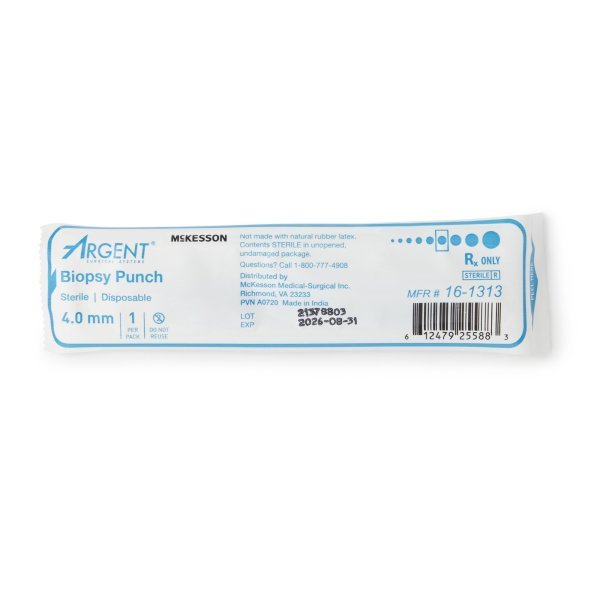 Mckesson Argent Disposable Biopsy Punches - 1175178_BX - 17 Mckesson Argent Disposable Biopsy Punches - 1175178_BX - 17