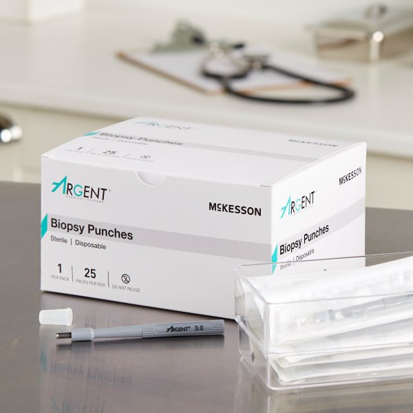 Mckesson Argent Disposable Biopsy Punches - 1175179_BX - 2 Mckesson Argent Disposable Biopsy Punches - 1175179_BX - 2