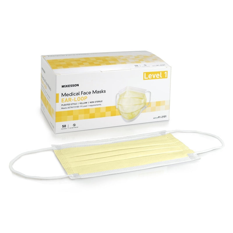 Mckesson Astm Level 1 Medical Face Masks - 1196782_BX - 2 Mckesson Astm Level 1 Medical Face Masks - 1196782_BX - 2