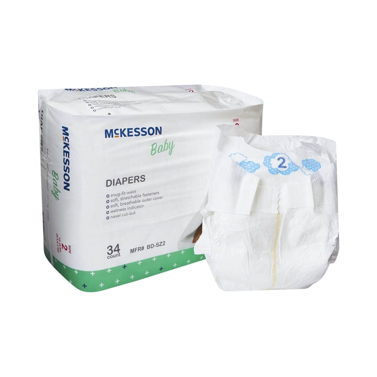 McKesson Baby Diapers - 1144474_BG - 1 McKesson Baby Diapers - 1144475_BG - 2