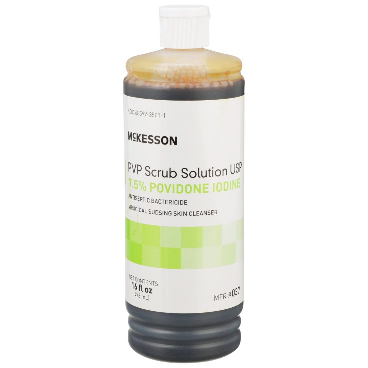 Mckesson Bactericide Antiseptic PVP Scrub Solution - 911741_CS - 1 Mckesson Bactericide Antiseptic PVP Scrub Solution - 911741_CS - 1