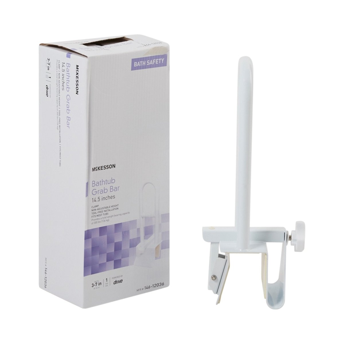 McKesson Bathtub Grab Bar - 1065239_CS - 1 McKesson Bathtub Grab Bar - 1065239_CS - 1
