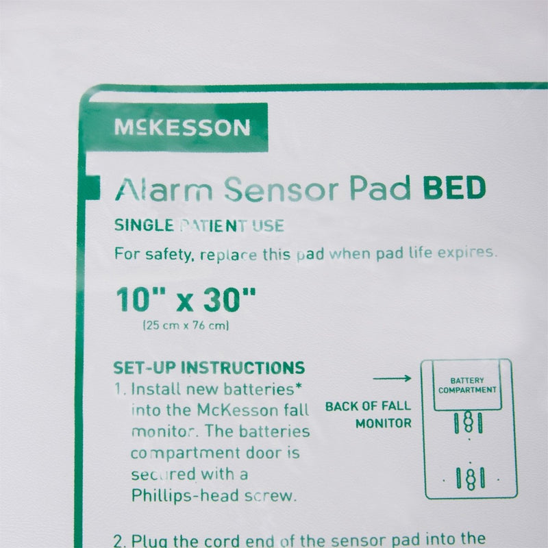 McKesson Bed Alarm Sensor Pad - 1020956_EA - 8 McKesson Bed Alarm Sensor Pad - 1020956_EA - 8
