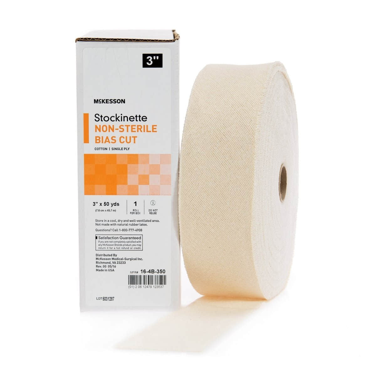 Mckesson Bias Cut Stockinette - 457701_CS - 1 Mckesson Bias Cut Stockinette - 457642_CS - 2